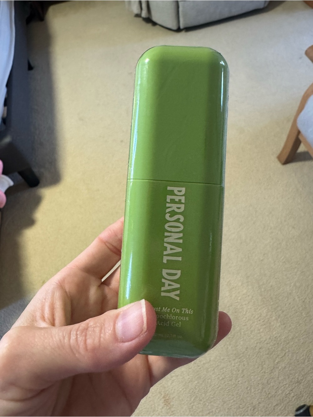 Personal Day “Trust Me On This” Hypochlorous Acid Gel – Green Skincare Treatment